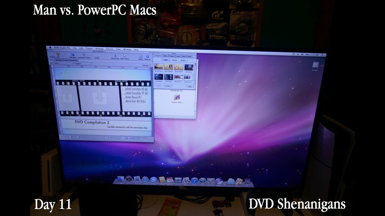 Man vs  PowerPC Macs Day 11: DVD Shenanigans
