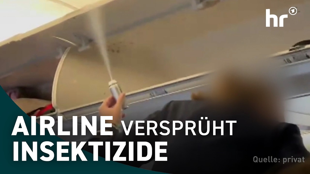 Insektizide im Flugzeug verspr&uuml;hen: Gef&auml;hrlich oder unbedenklich?