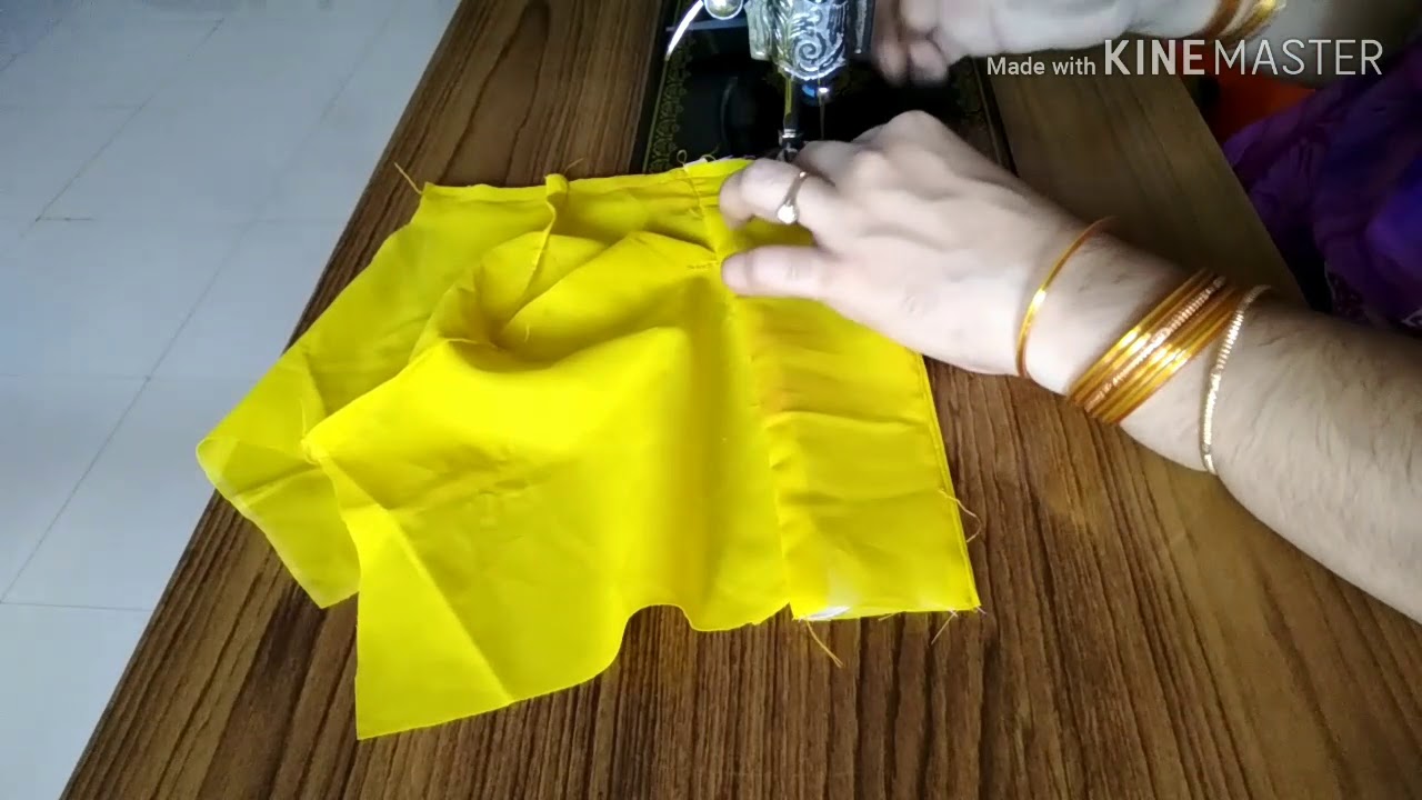 Blouse stitching /బ్లౌజ్  ని కుట్టే విధానం.