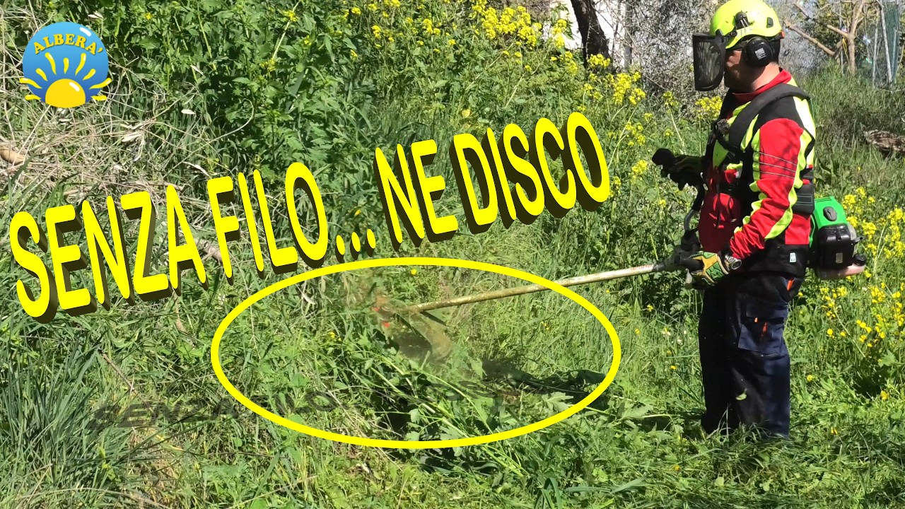 ( Decespugliatore ) prova SENZA i FILI e SENZA DISCHI o LAME d'acciaio! nuova SOLUZIONE alternativa!