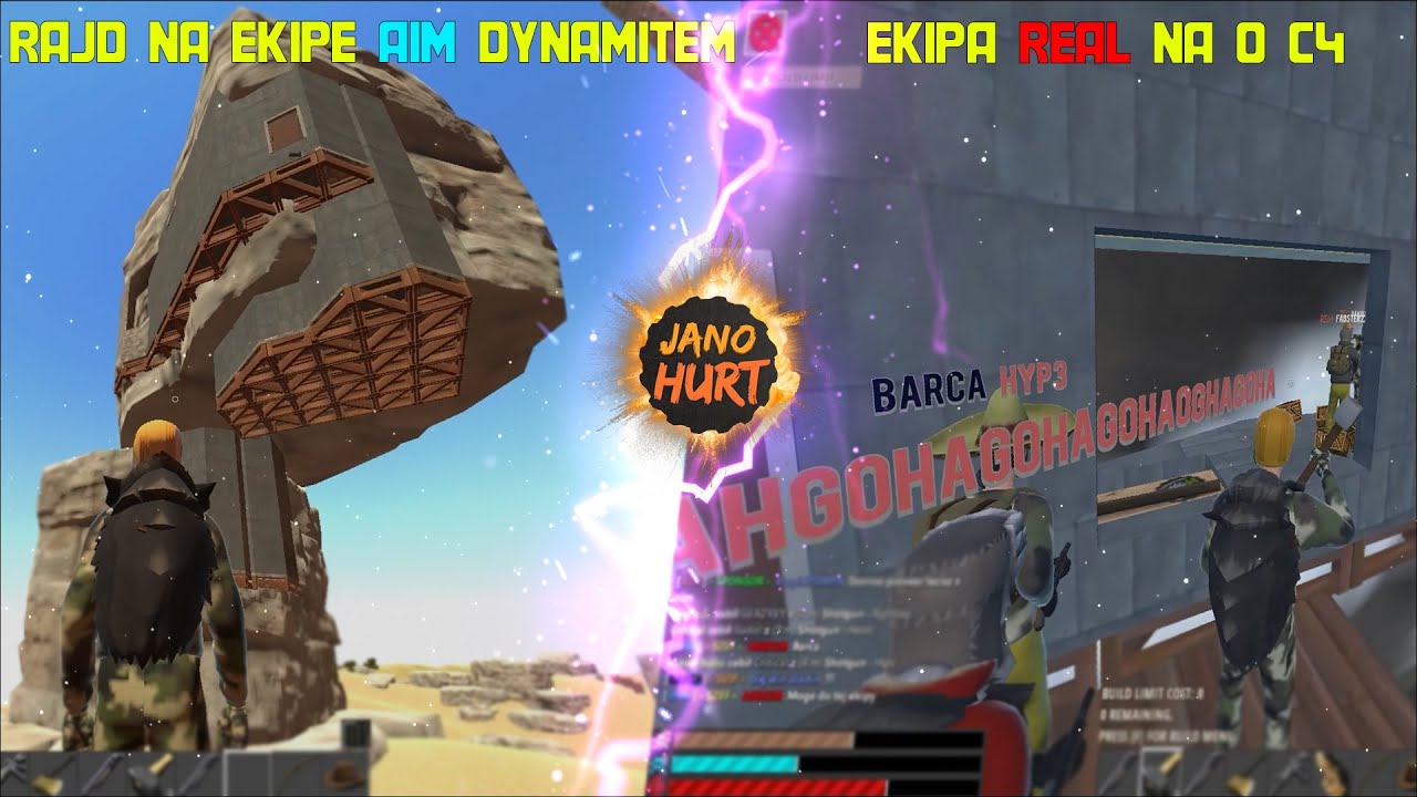 Hurtworld |68| RAJD NA EKIPE AIM DYNAMITEM | EKIPA REAL NA 0 C4 🔥🔥🔥