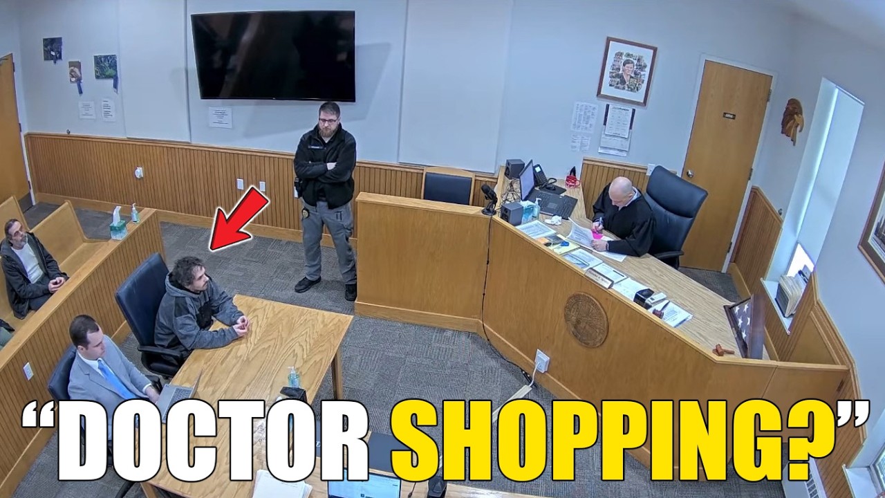 “Judge Catches ‘Doctor Shopping’ on Parole — Then Drops a Harsh 18-Month Order | Courtroom Moment”