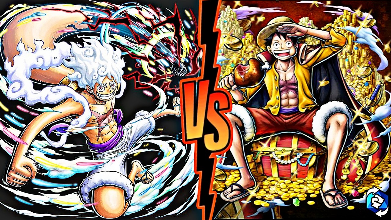 EX Luffy (BUFFED) vs EX V2 Gear 5 Luffy 🔥 Who Is Stronger NOW? | OPBR