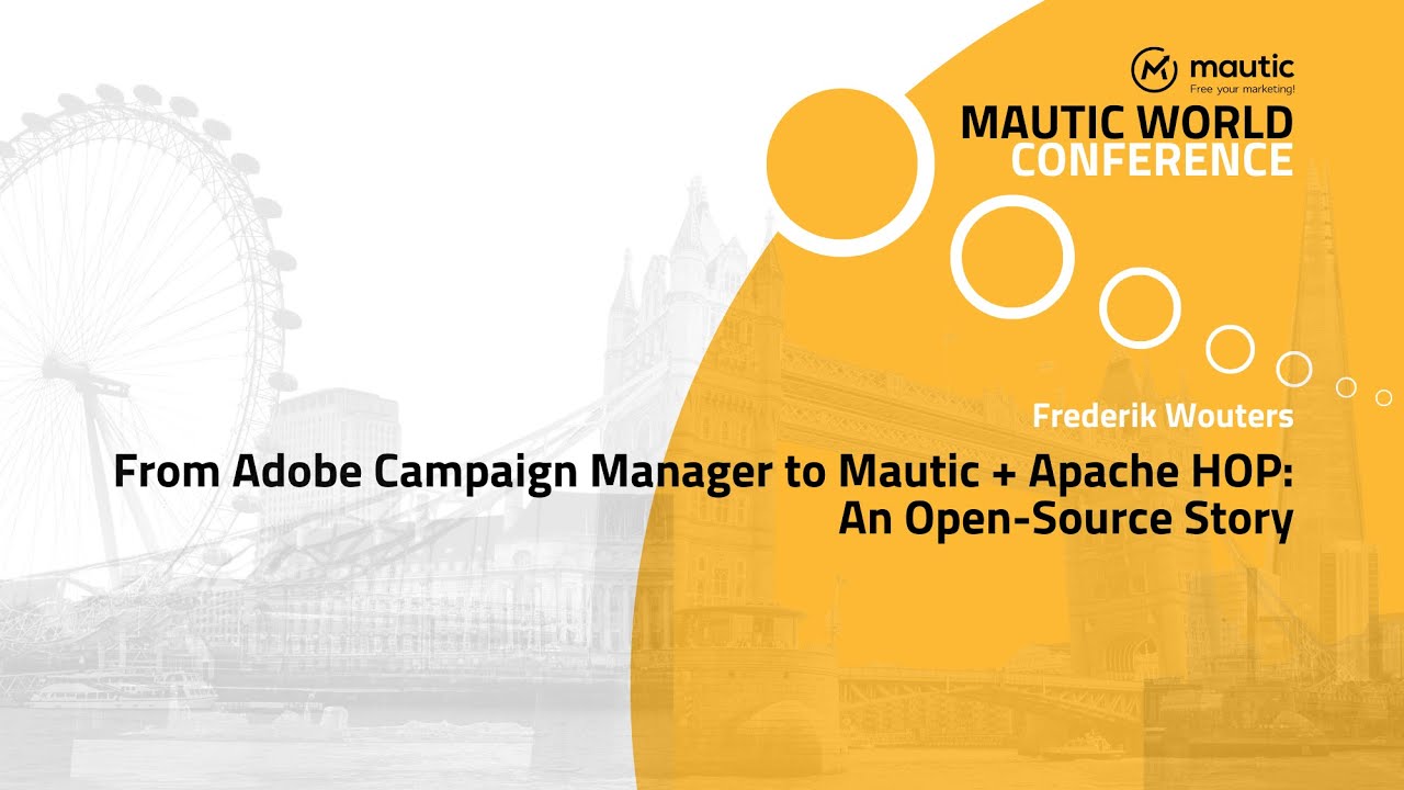 From Adobe Campaign Manager to Mautic + Apache HOP An Open Source Story