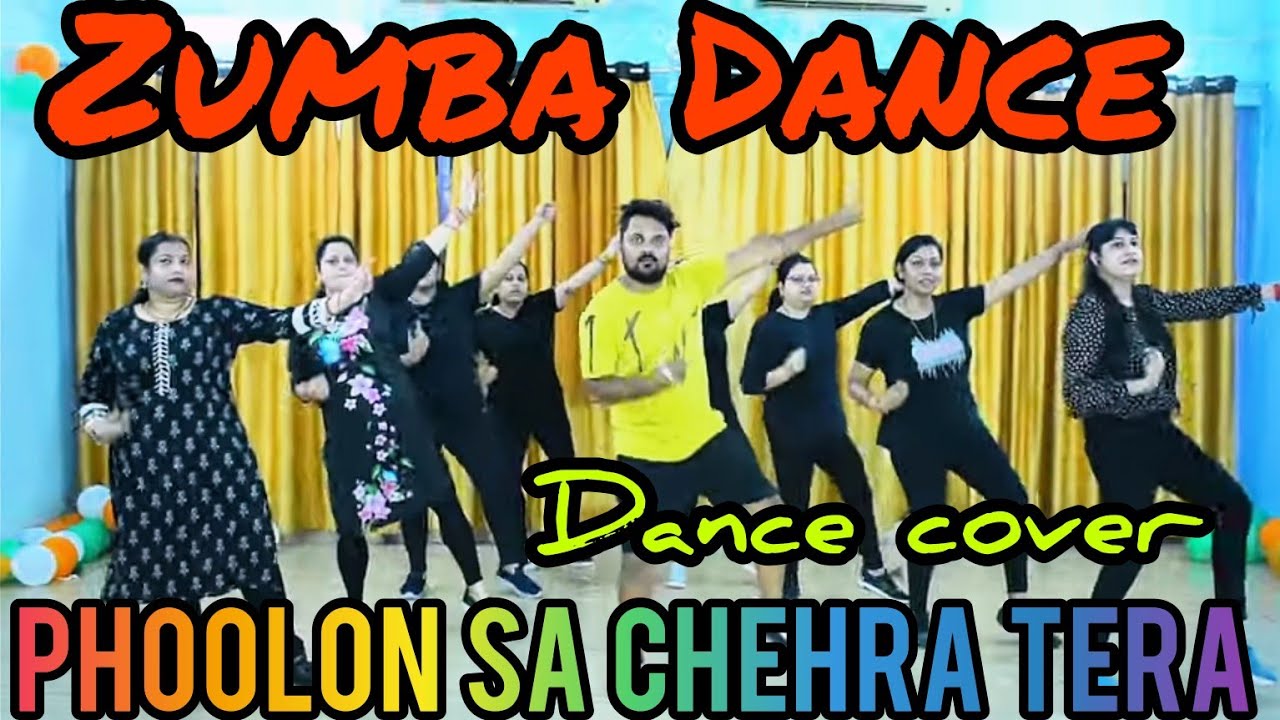 Zumba Dance Bollywood song, Phoolon Sa Chehra Tera | Anari | Udit Narayan | Zumba dance