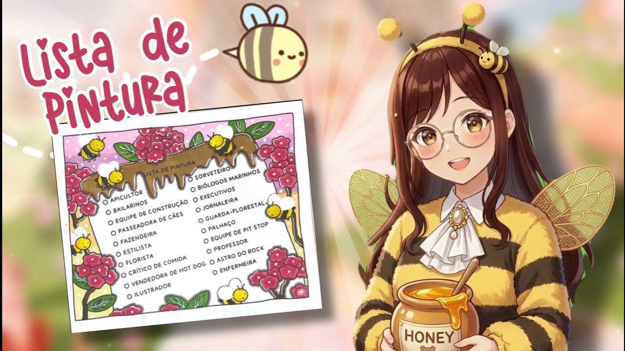 COLORINDO A LISTA DE PINTURA DE BOBBIE GOODS - UM DIA NO TRABALHO