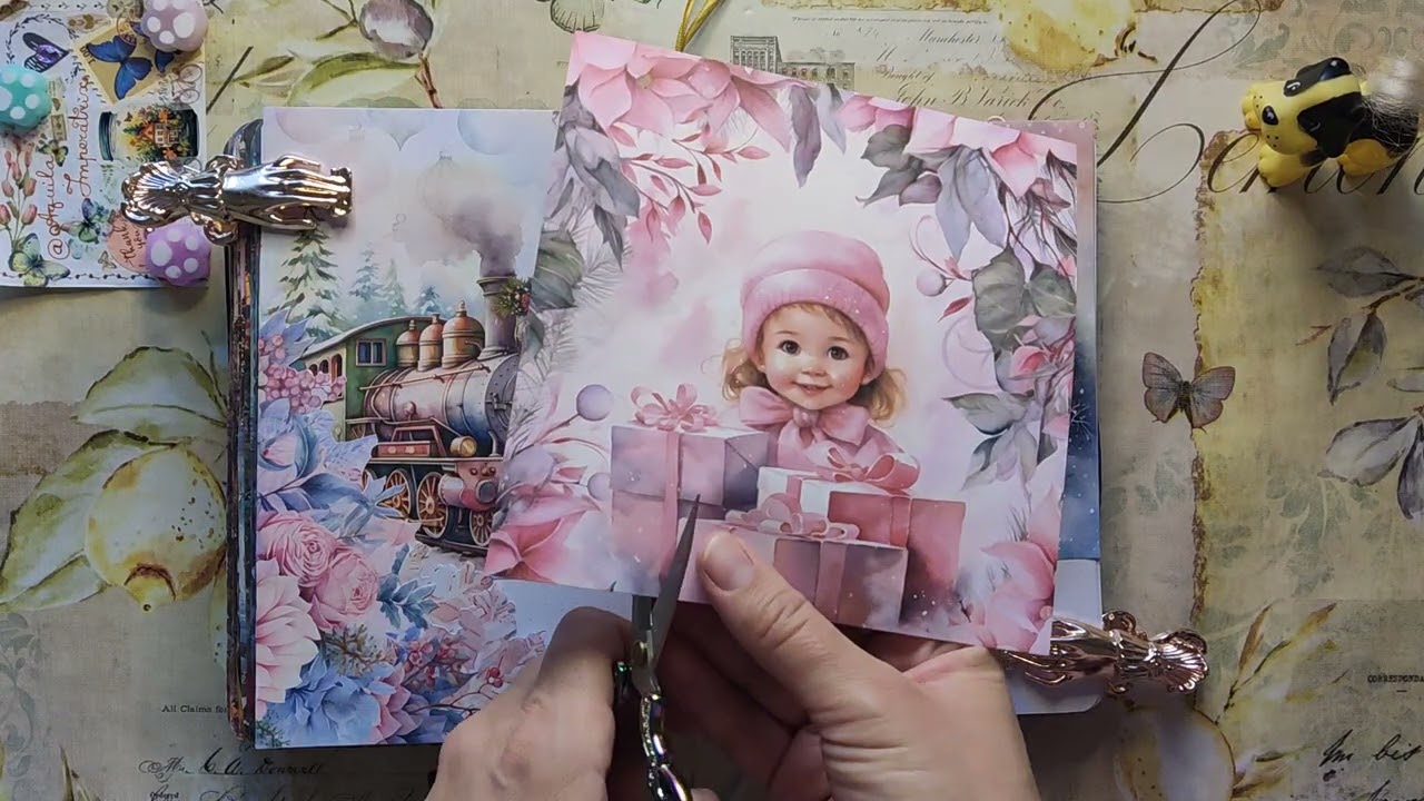 🧑‍🎄🌲Свято наближається...🎁☃️ #asmr, #collage #scrapbooking, #arttherapy #aestheticjournaling #xmas