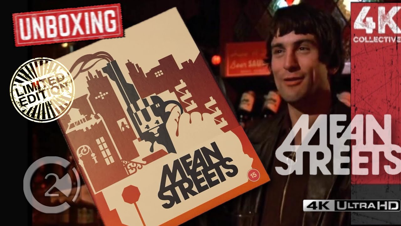 Martin Scorsese’s Mean Streets 4K UltraHD Blu-ray secondsight Limited edition Unboxing