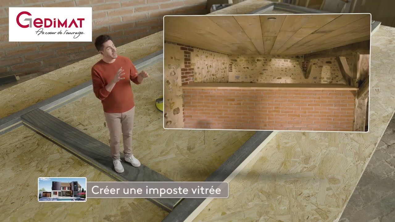 Cr&eacute;er une imposte vitr&eacute;e - Ma Maison de A &agrave; Z