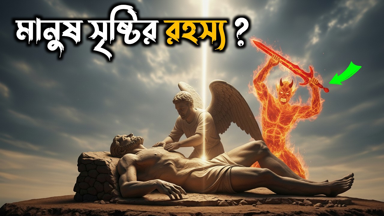 মানুষ সৃষ্টির রহস্য 😱 | Secret of Creation of Adam A.S | Islamic Story in Bangla | @ইমানেরআলো-ছ৯ষ