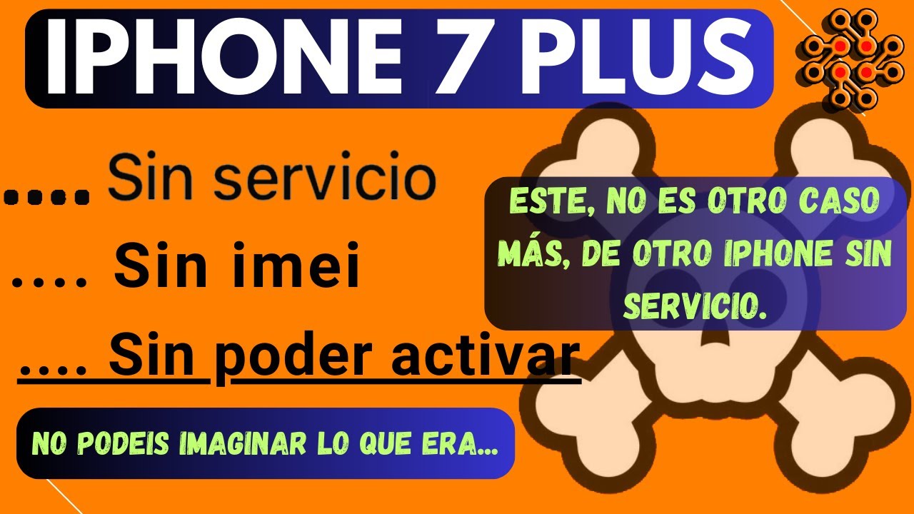IPHONE 7 PLUS, sin servicio, sin imei, sin PODER ACTIVAR, no te imaginas lo que era....