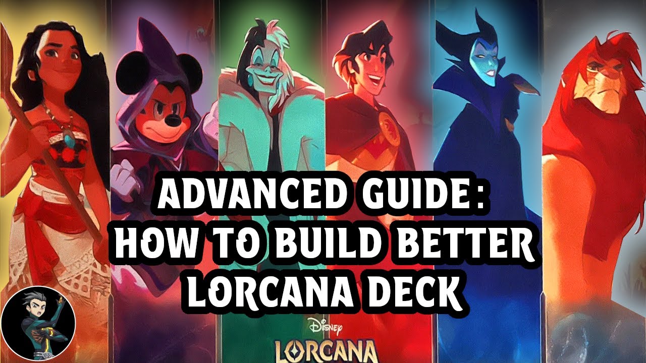 The Secrets to Mastering Lorcana Deck Building | Advance Guide How To Build Better Lorcana Decks