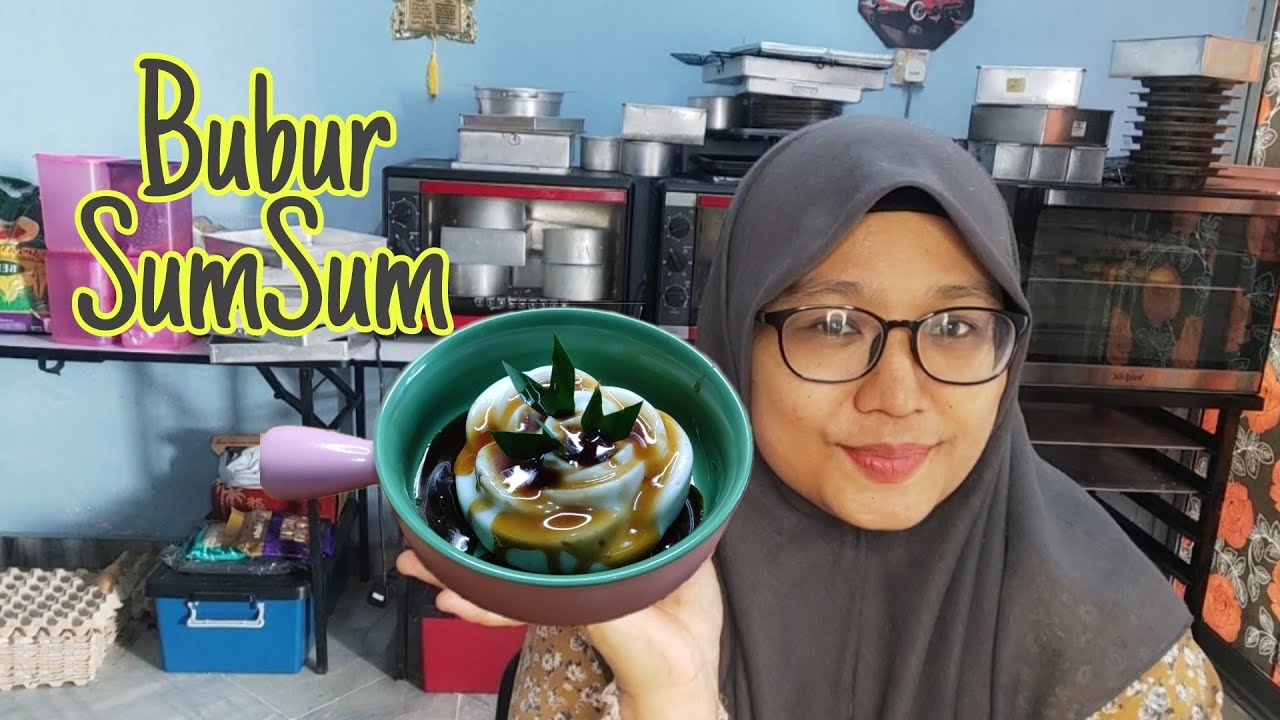 Bubur Sum Sum lemak, lembut dan enak.