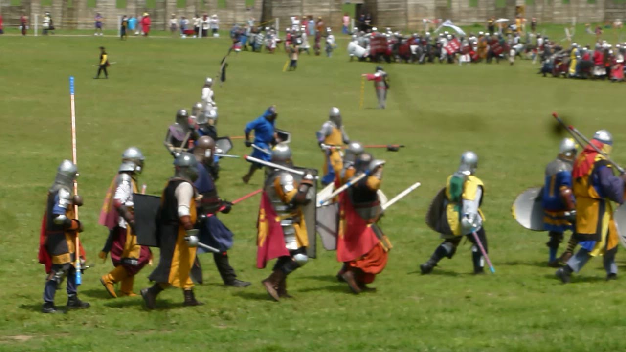 Pennsic 48 Field Battle  Aug 2019, SCA fighting