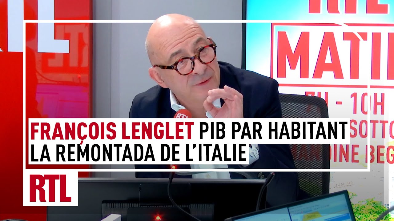 François Lenglet : PIB par habitant, la remontada de l'Italie