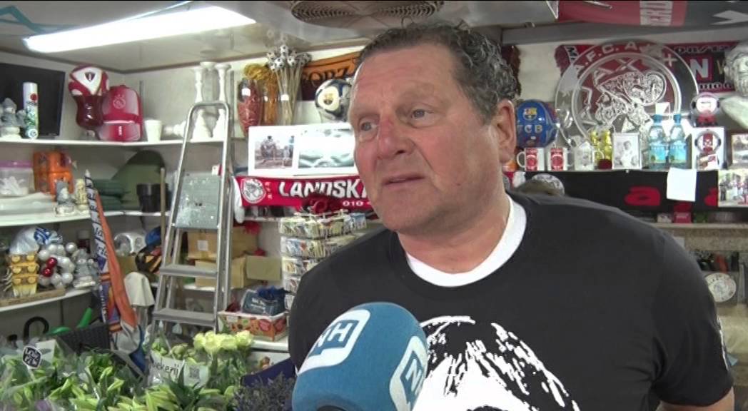 Eigenaar bloemenzaak Zaandam kapot van overlijden Cruijff