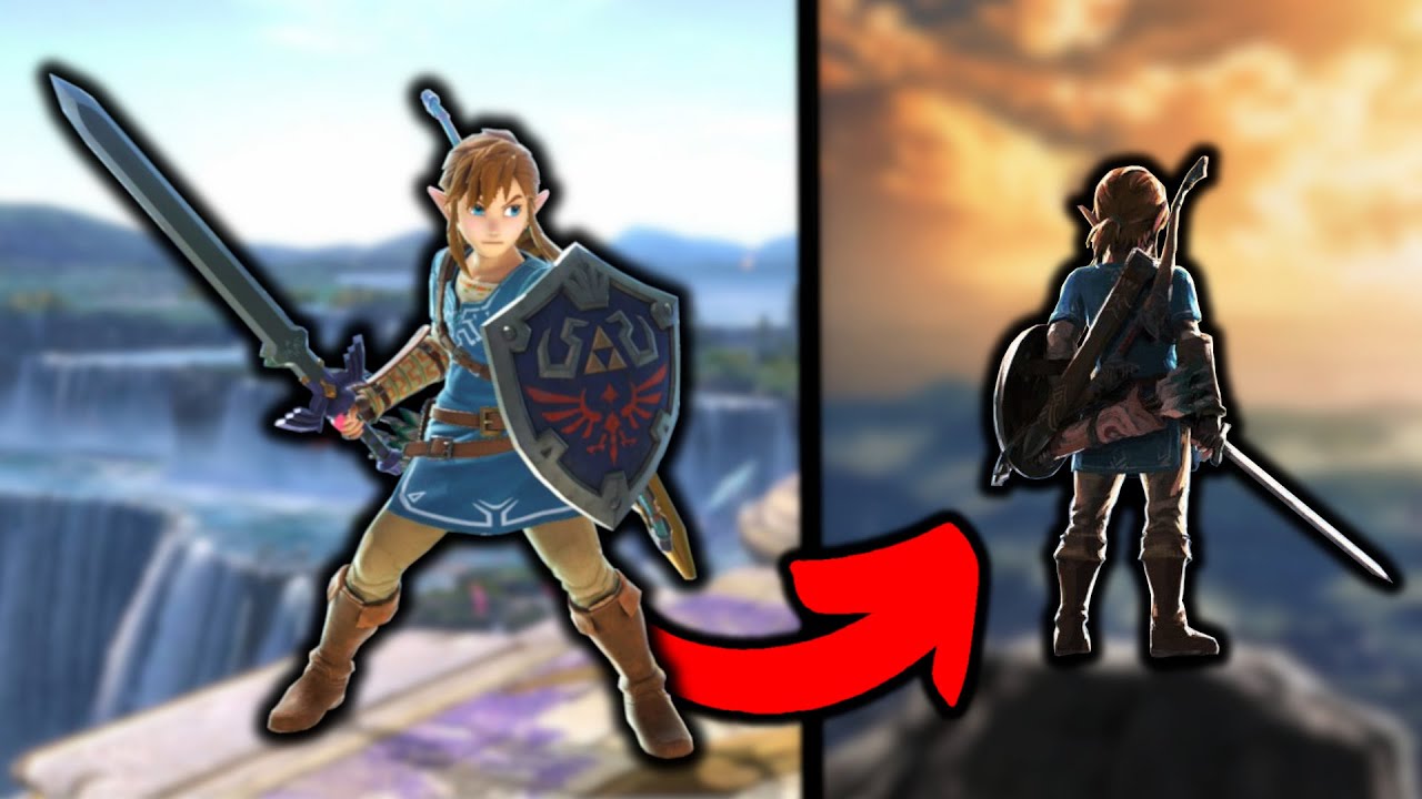 Can Smash Ultimate Link beat Breath of the Wild?