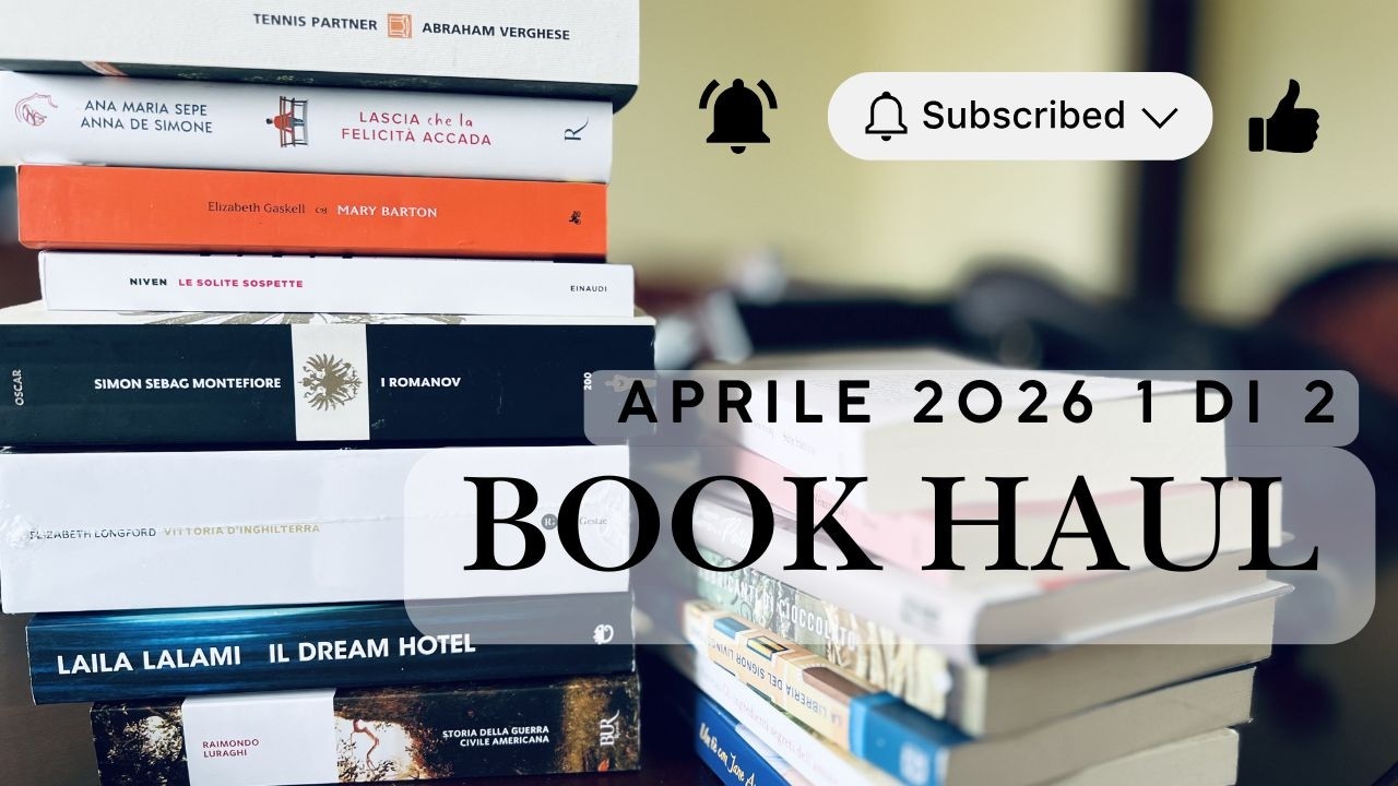 Primo #bookhaul di Aprile 2026