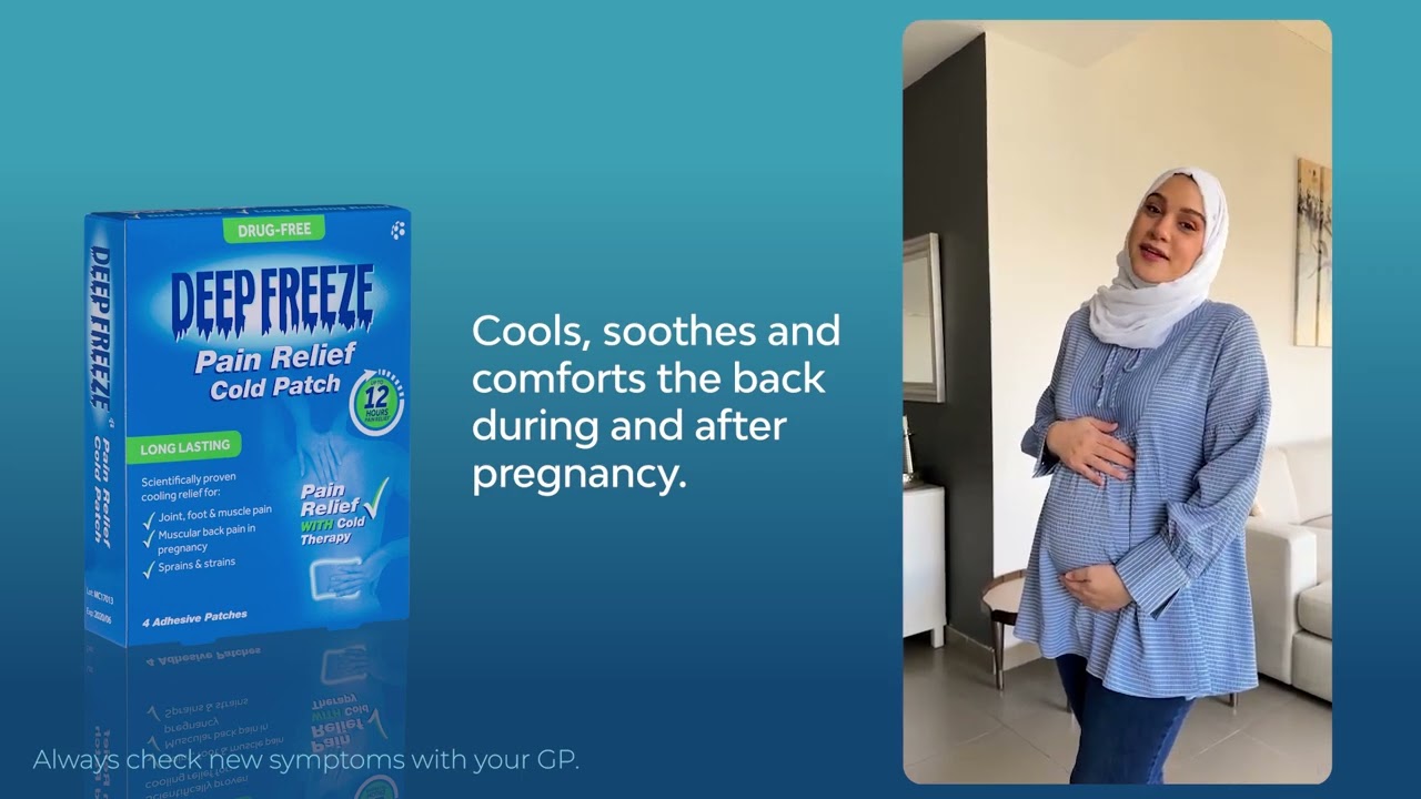 Deep Freeze Pain Relief Cold Patch