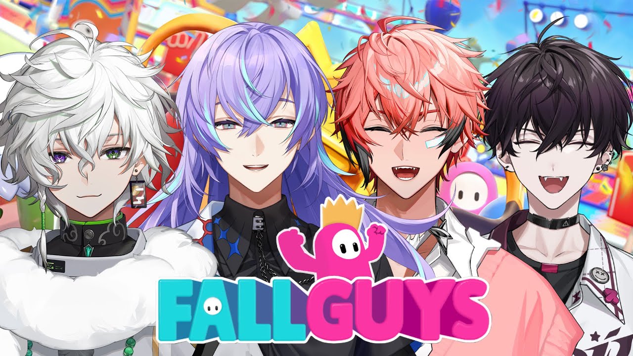 【Fall Guys】猛獣ライオンクラウン w/同期【叢雲カゲツ/にじさんじ】