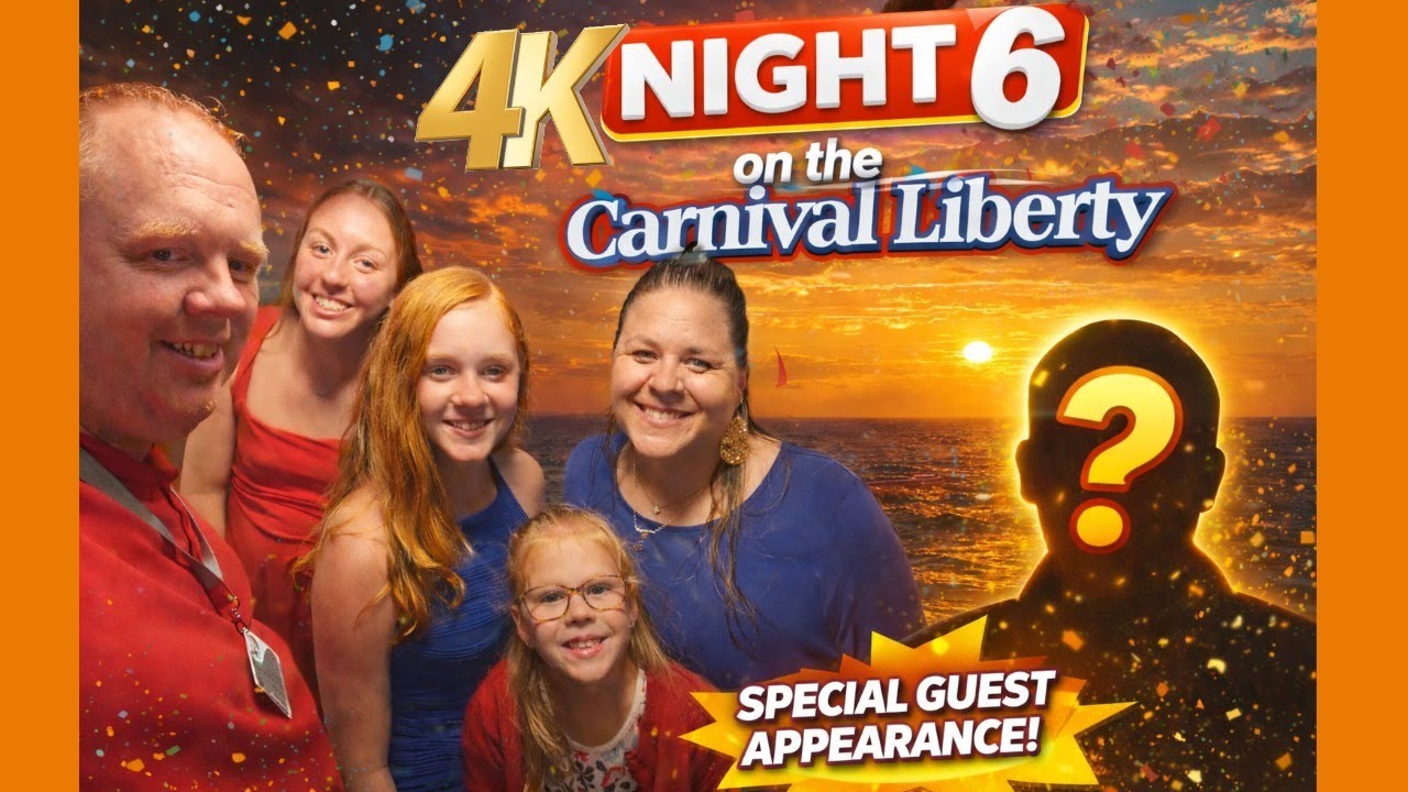 Шестая ночь на лайнере Carnival Liberty | Неожиданный гость, которого мы никак не ожидали!