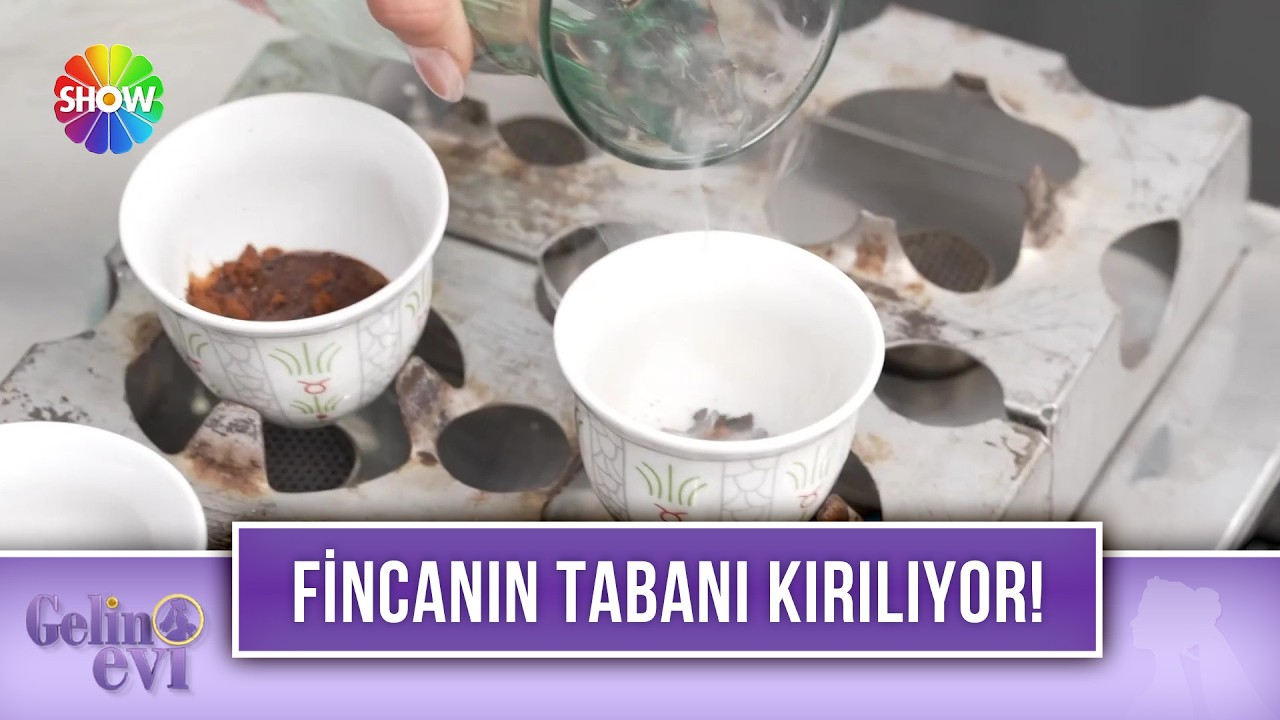 Elif Gelin sunum i&ccedil;in hazırlanırken fincanı kırıldı! | Gelin Evi 1687. B&ouml;l&uuml;m