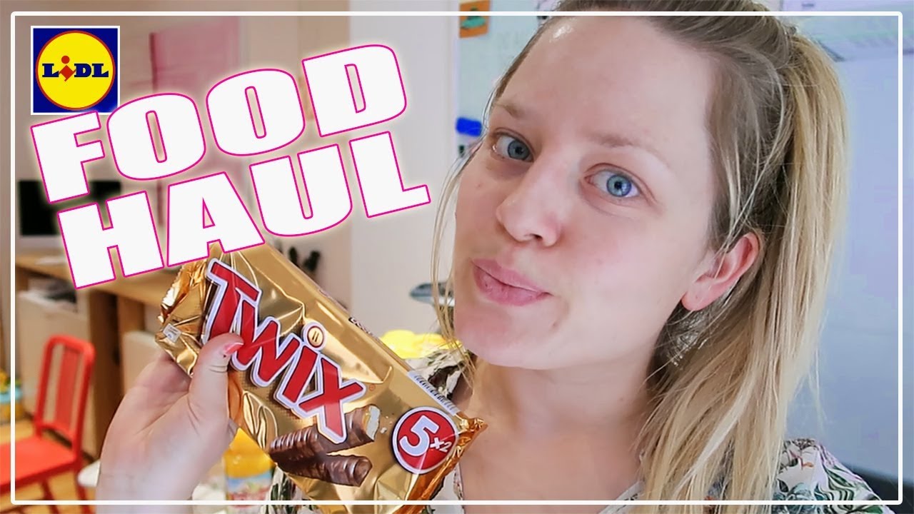 XXL LIDL FOOD HAUL | 148€ Wocheneinkauf | ungesund gesund | TinyMe Carla