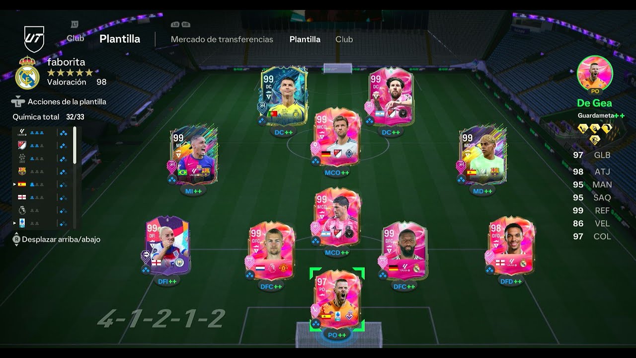 🚀 ¡EL EQUIPO DEFINITIVO! | PARTIDO CON PLANTILLA 98 GRL EN FIFA ULTIMATE TEAM