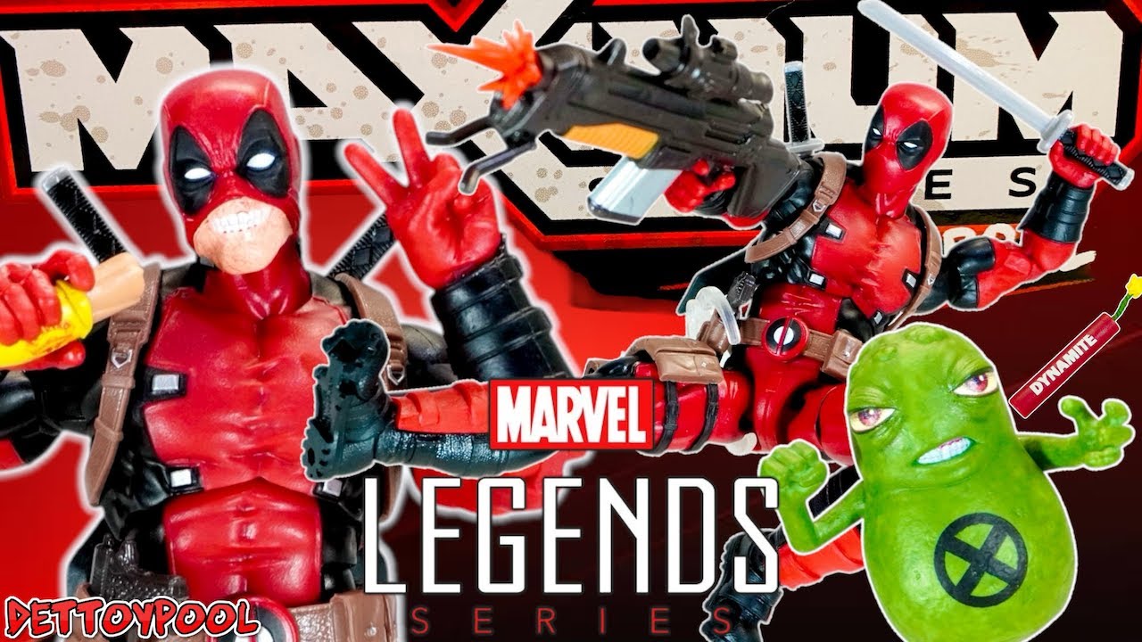 【マキシマムシリーズ第３弾！】マーベルレジェンドからデッドプールの決定版フィギュアが遂に登場！マキシマムシリーズ デッドプールを開封レビューしていきます！【ドゥープもいるよ】