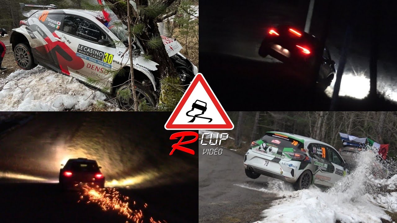 Rallye Monte Carlo 2025 [BEST OF]  | Crashs & Mistake | by Rcup Vidéo