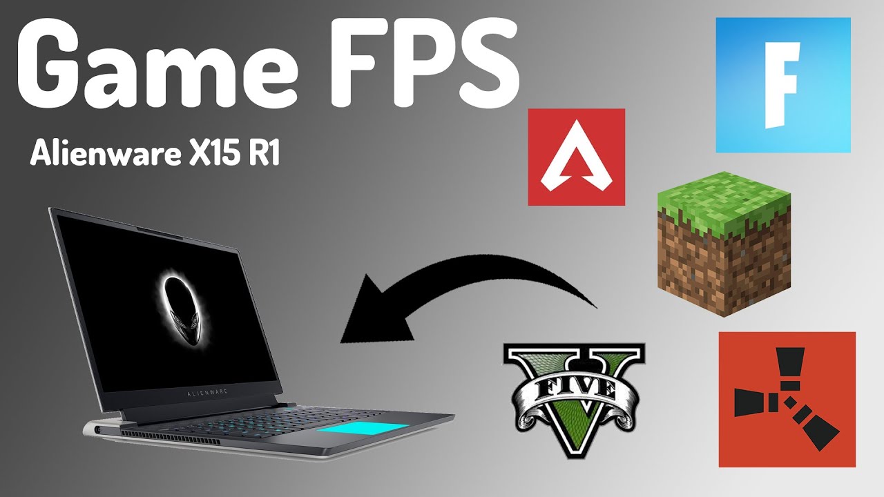 Alienware X15 R1 RTX 3070 Games FPS Overview