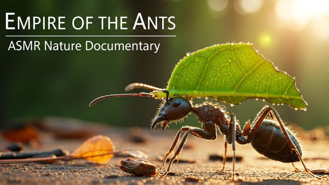 Inside the Ant Colony: Relaxing ASMR Forest Adventure