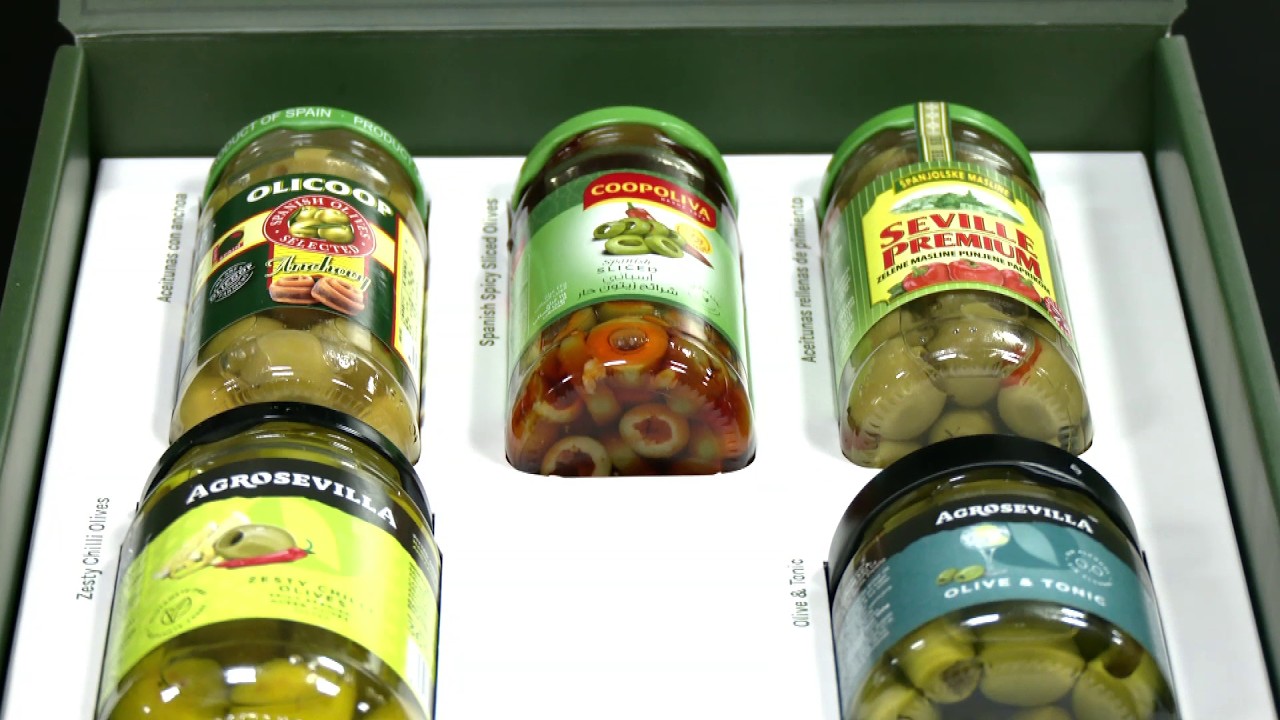 EXPORTACIÓN DE ACEITUNAS CON SABORES