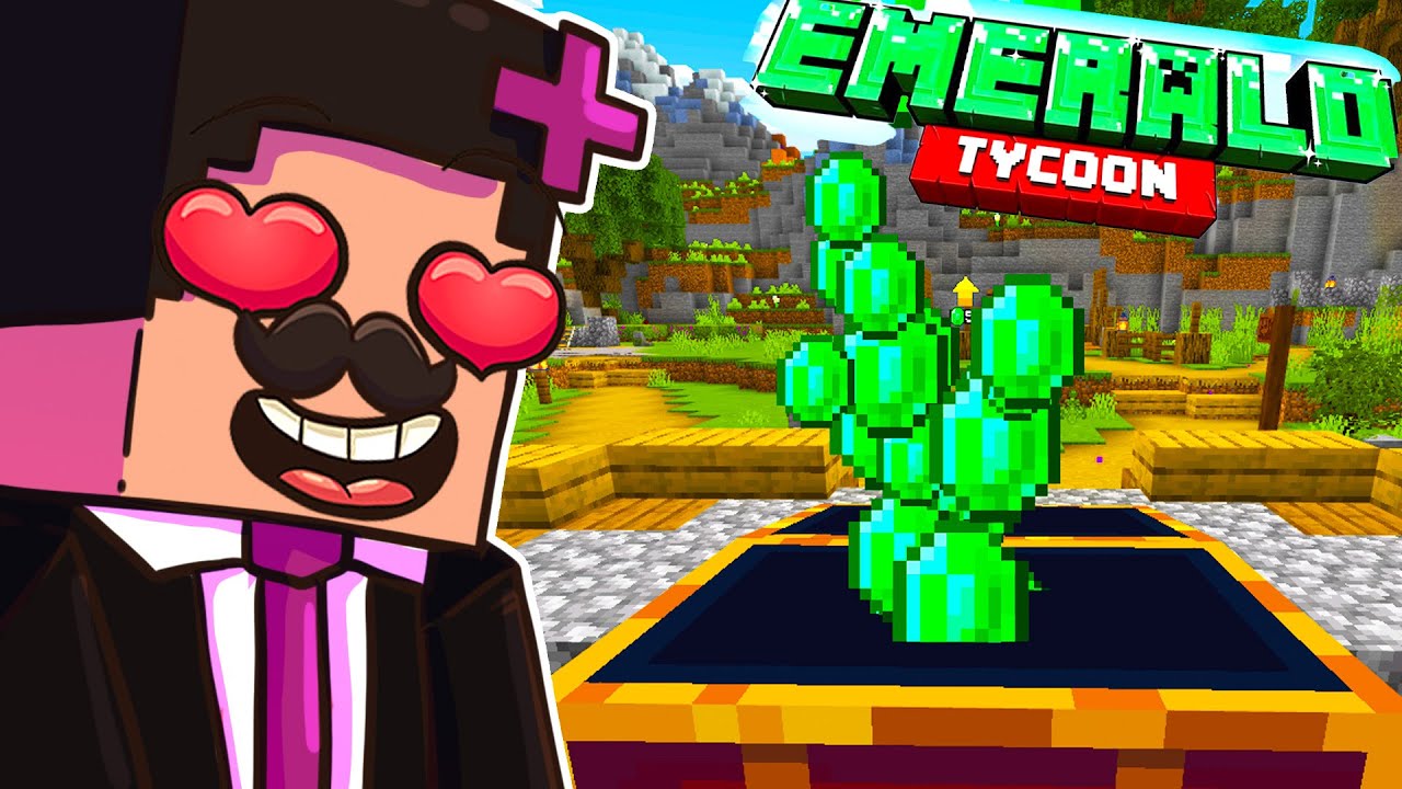 ZAROBILIŚMY 1.000.000 EMERALDÓW! w Minecraft Emerald Tycoon w/ @GilathissNew