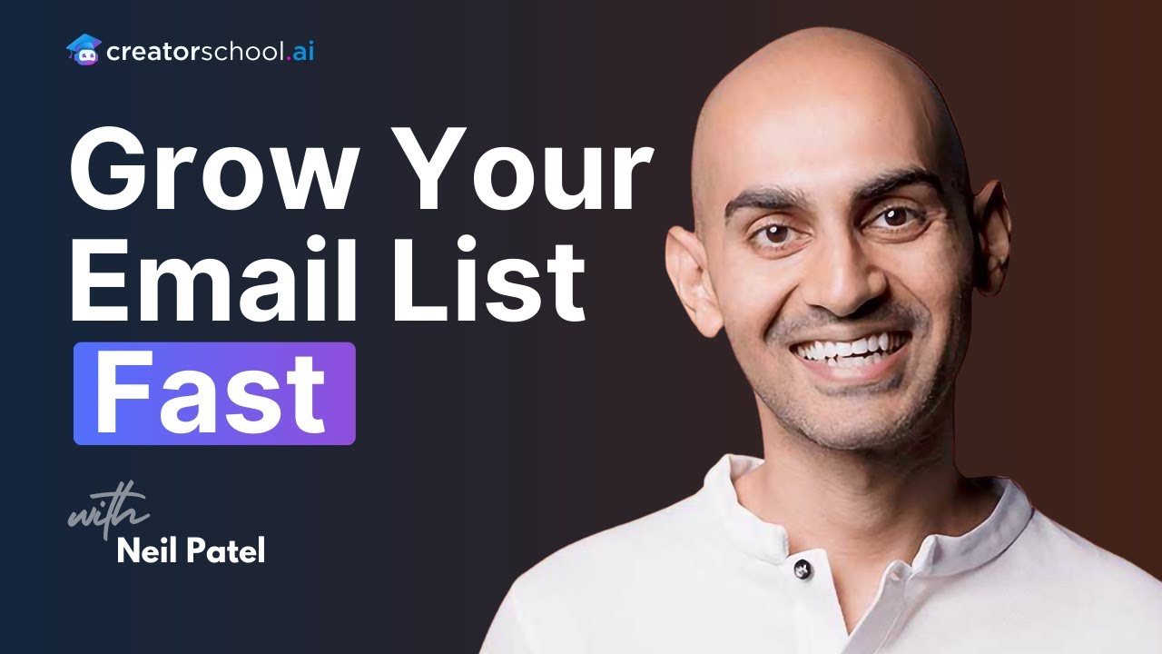 How to Grow Your Email List Fast in 2025 | Neil Patel's Top Email Marketing Tips
