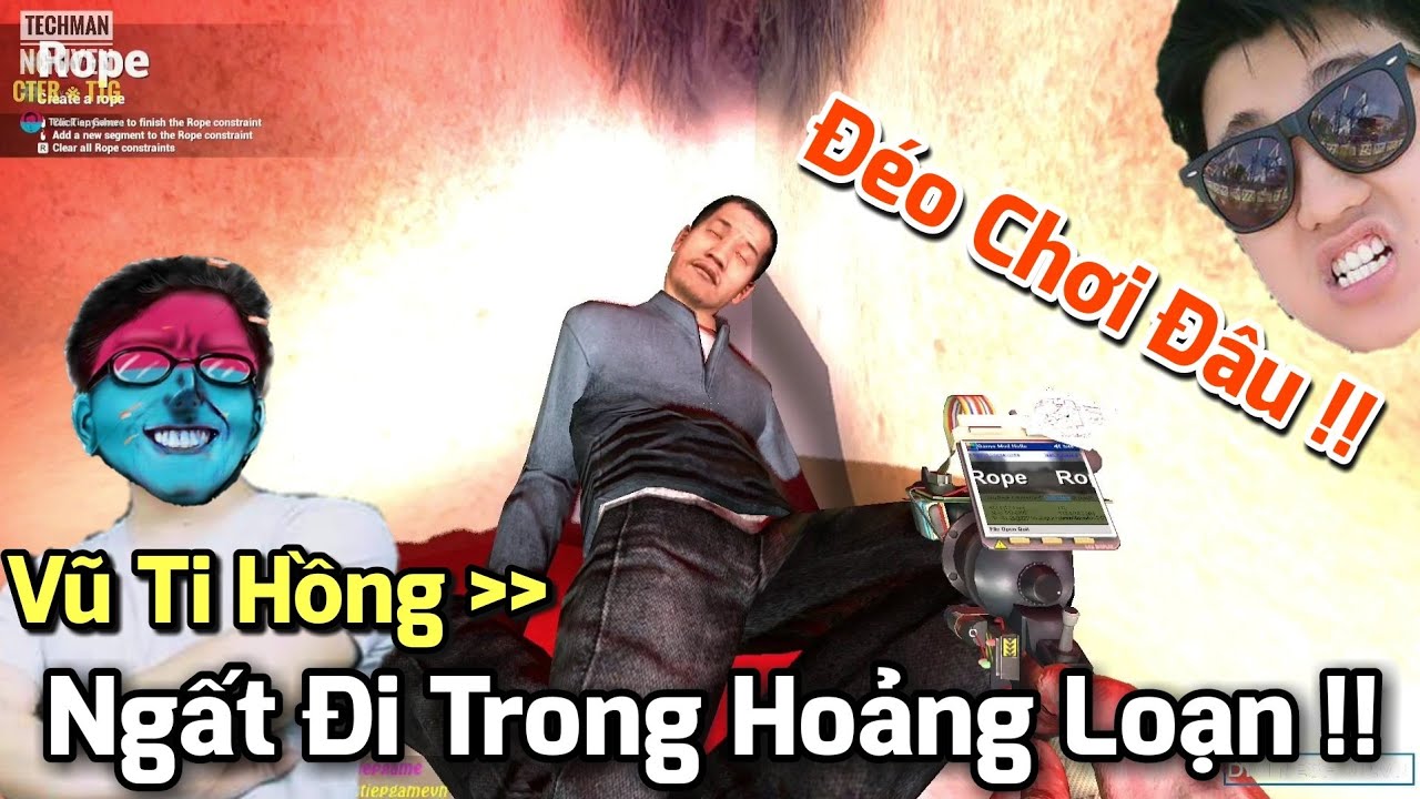 Fan Trực Tiếp Game #397: Vũ Ti Hồng Bị Nhát Ma Sợ Đến Phát Ngất :))