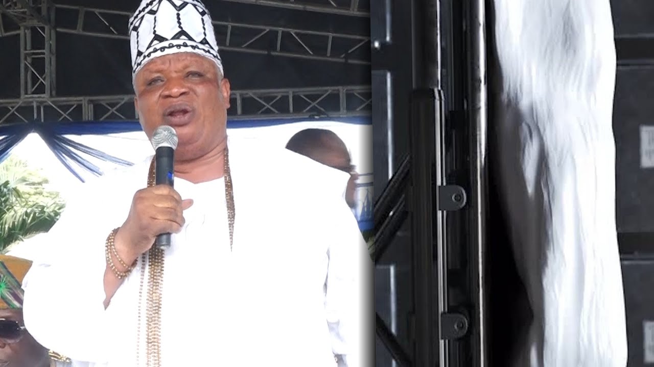 OBSERVE THE LAST WORDS OF HRM OBA KABIRU ALANI AGBABIAKA THE OSOLO OF ISOLO @ HIS LAST OSHODI DAY