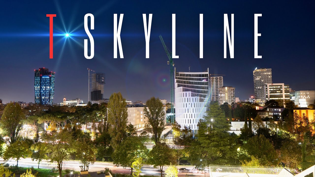 Tirana Skyline! Cinematic Video filmed with DJI Mavic 3 Pro