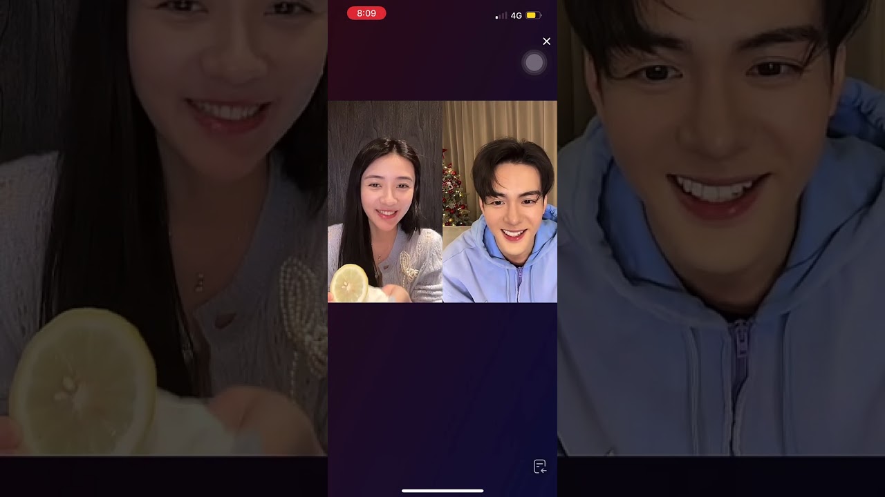 30122022 曾舜晞 梁洁 西蓝花CP🥦 抖音直播 星动聊天室