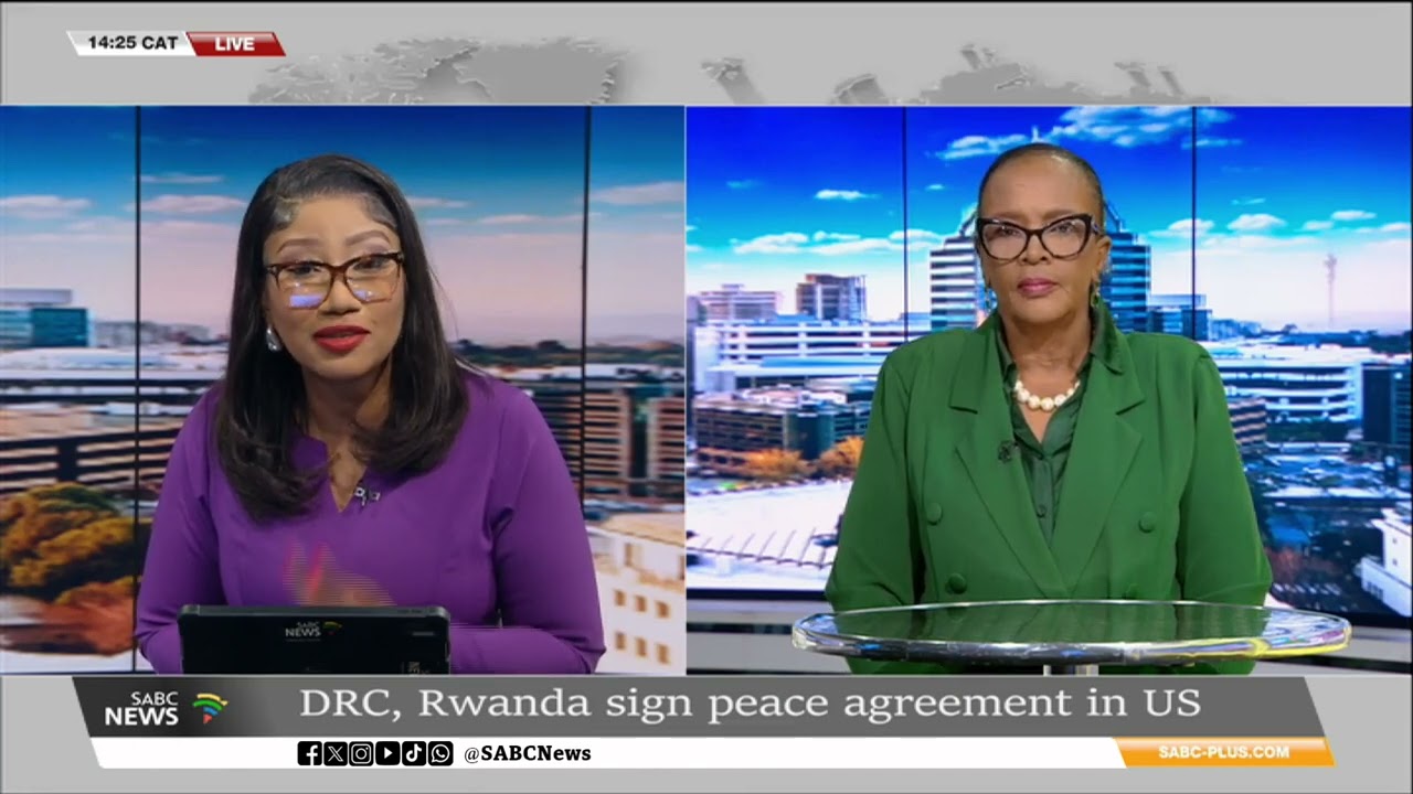 DRC, Rwanda sign peace agreement in US