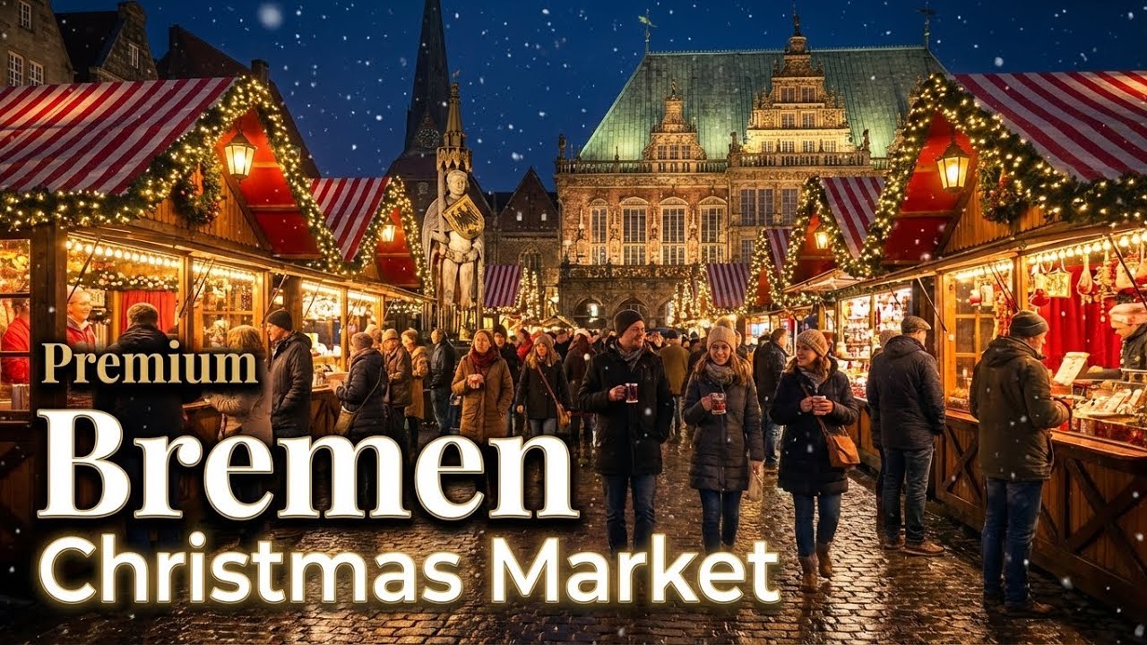 Bremen Christmas Market ✨ A Cozy Winter Wonderland Walk Through Germany’s Fairytale Streets