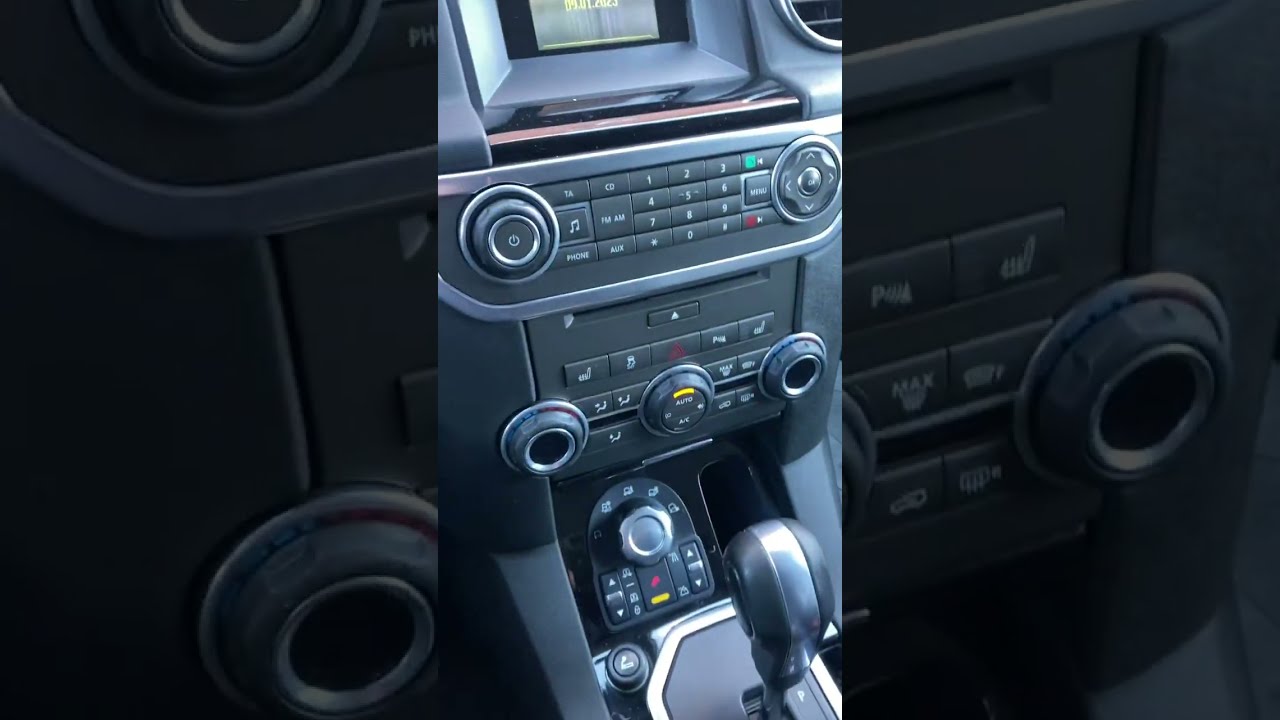 Запуск дизеля SDV6 в -22🥶Land Rover Discovery 4.