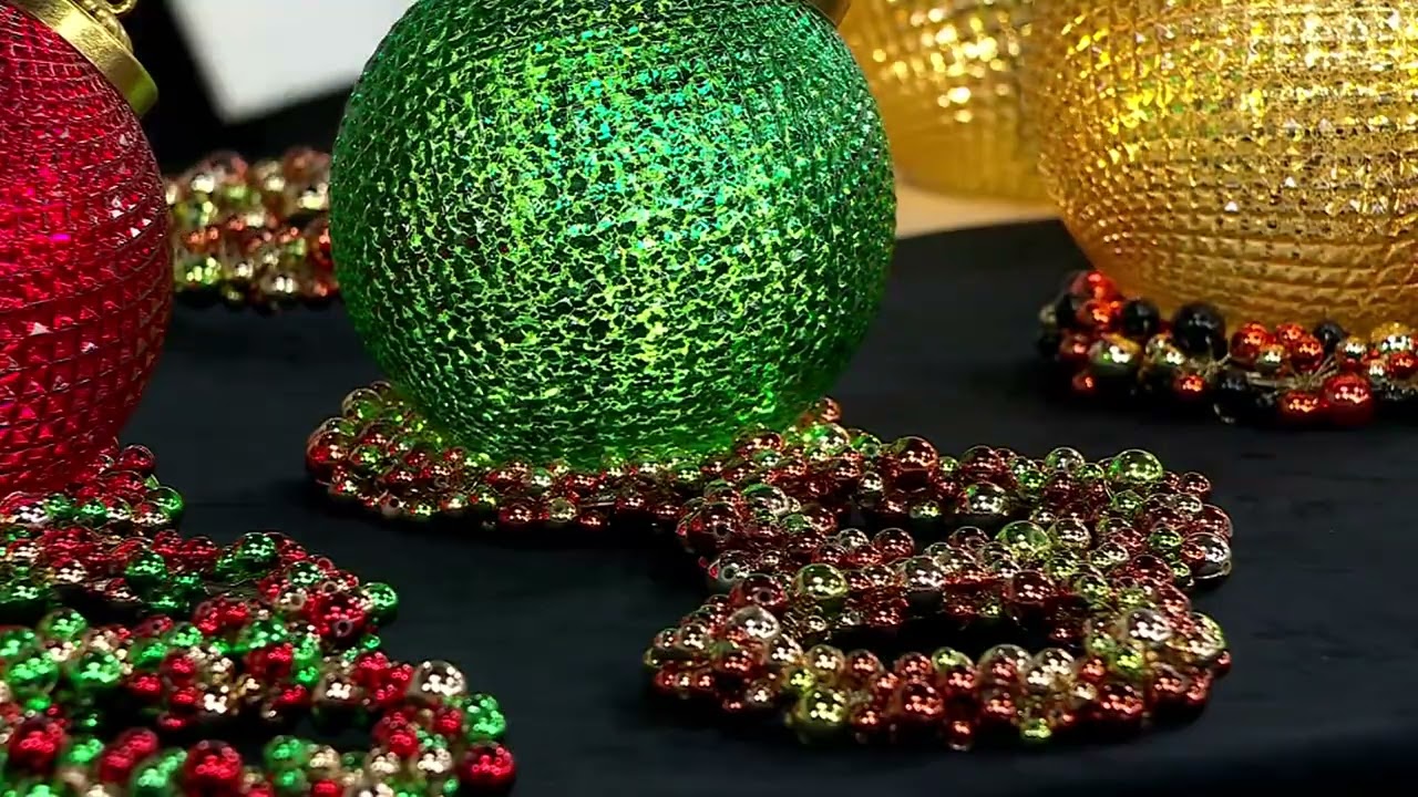 High Gloss Multi-Colored Candle Rings by Valerie on QVC