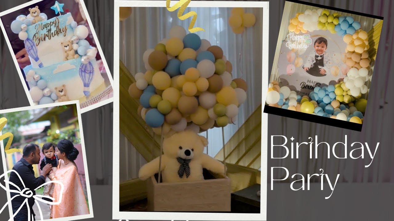 First Birthday Party Vlog| A sweet memory🤍