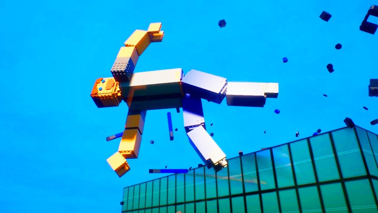 Lego Ragdolls Falls & Glitches | Brick Rigs