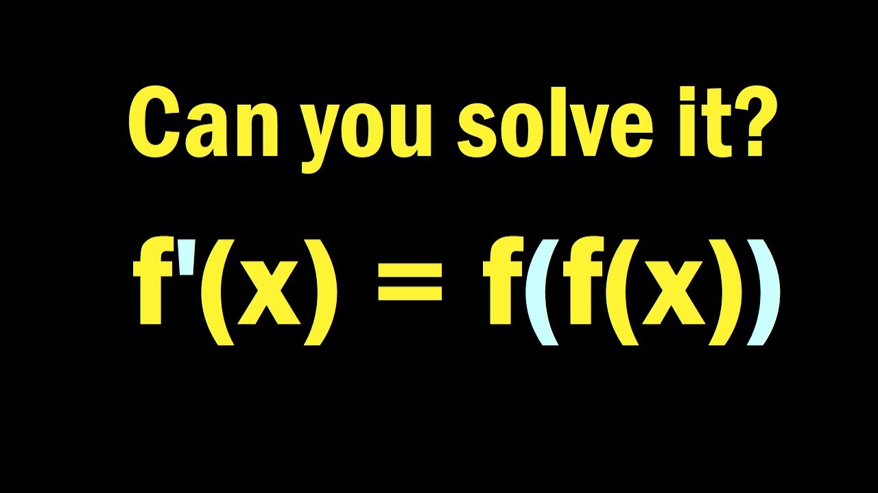 A new hard differential equation