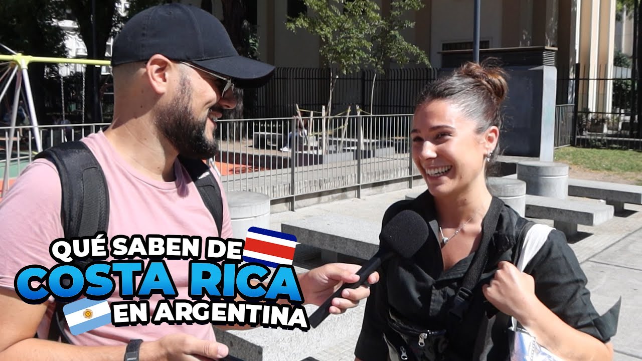 Qué saben de COSTA RICA en ARGENTINA - Entrevistas en la calle