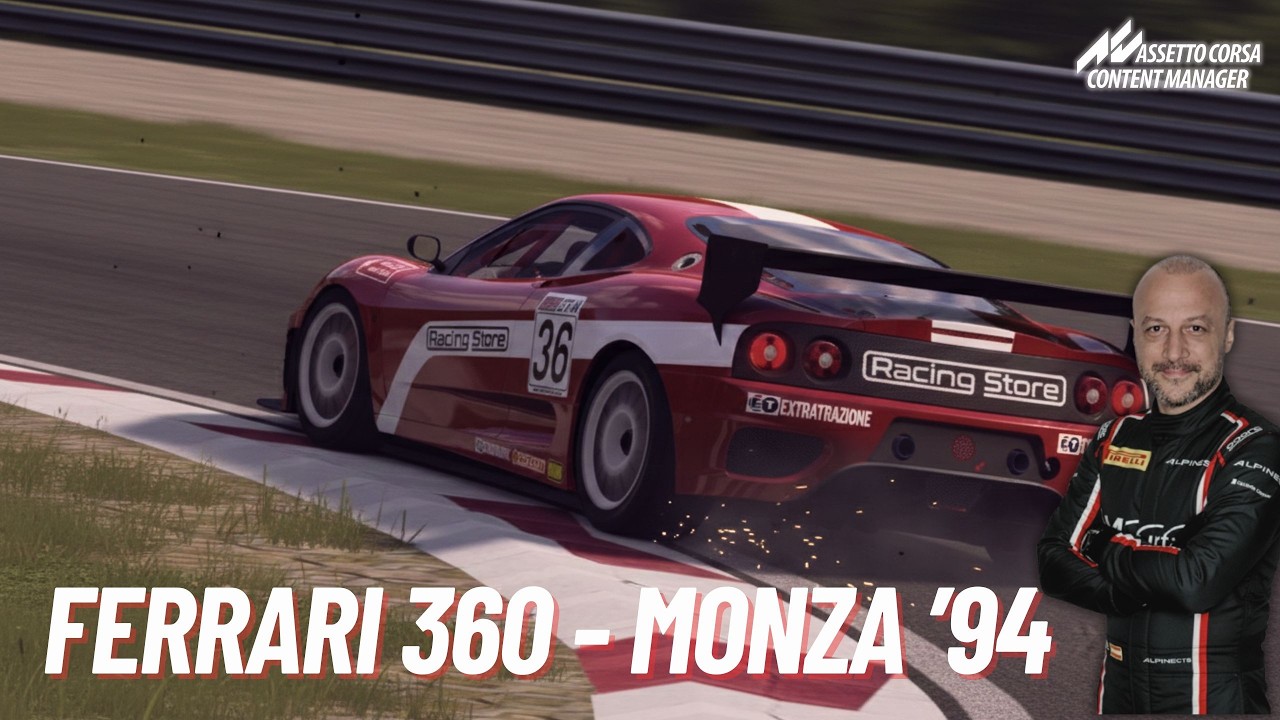 Ferrari 360 Challenge - Una 4fun a Monza ’94 (Assetto Corsa)