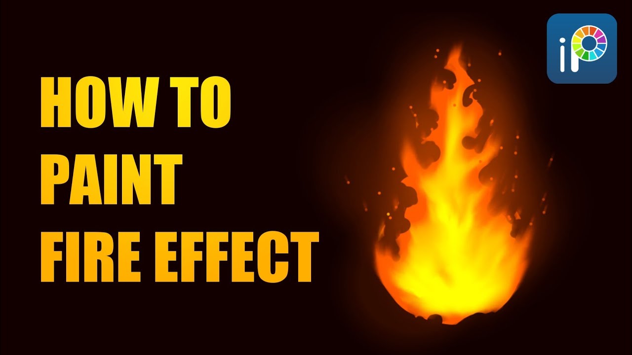 【ibisPaint】How I Paint Fire 🔥【Tutorial】