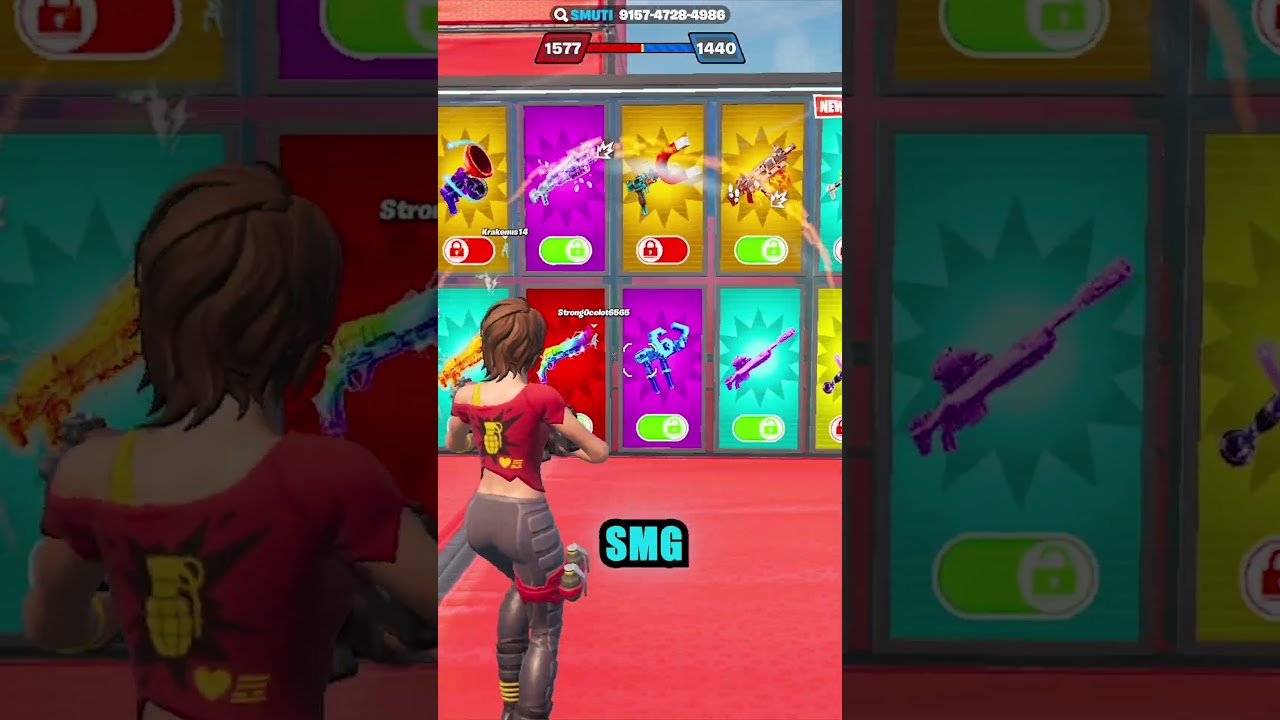 JEŻELI ZOBACZYCIE TE BRONIE UCIEKAJCIE 💀 #fortnite #shorts